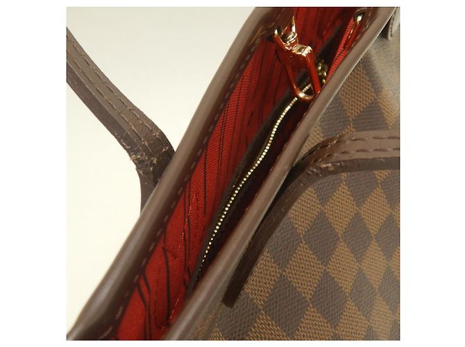 Borsa Tote Louis Vuitton Damier Neverfull PM - vista 12