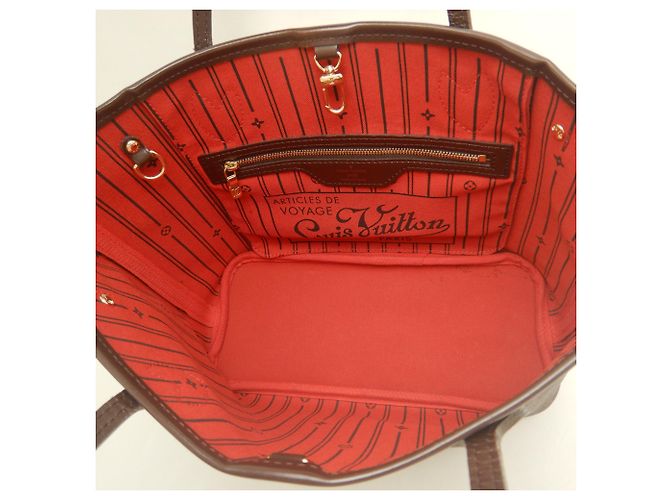 Borsa Tote Louis Vuitton Damier Neverfull PM - vista 5