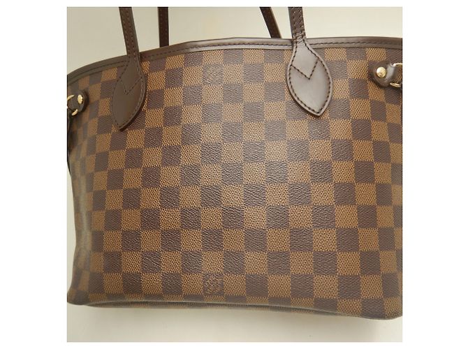 Borsa Tote Louis Vuitton Damier Neverfull PM - vista 7