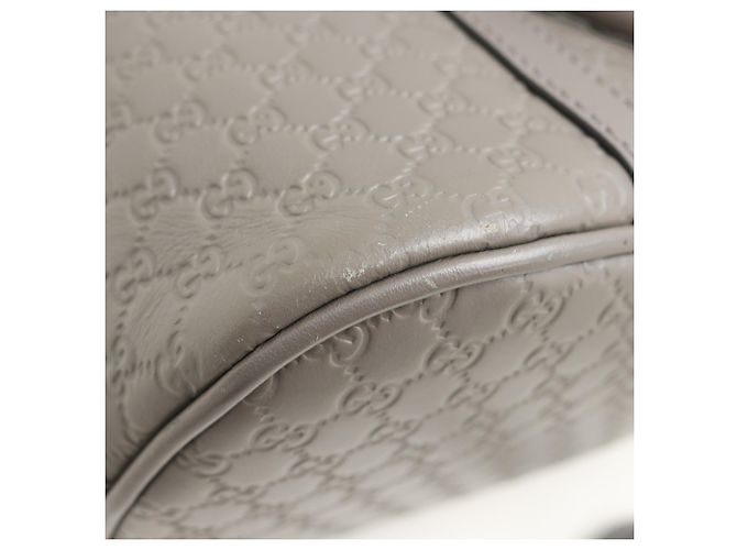 Borsa in pelle Gucci Microguccissima - vista 11