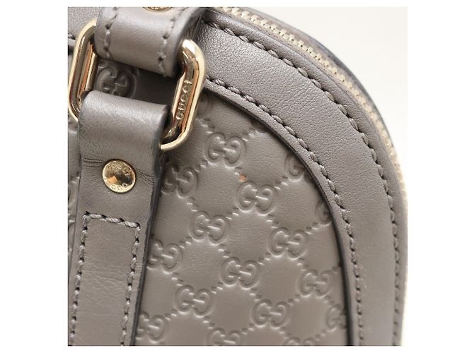 Borsa in pelle Gucci Microguccissima - vista 12