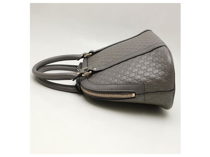 Borsa in pelle Gucci Microguccissima - vista 4