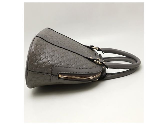 Borsa in pelle Gucci Microguccissima - vista 5