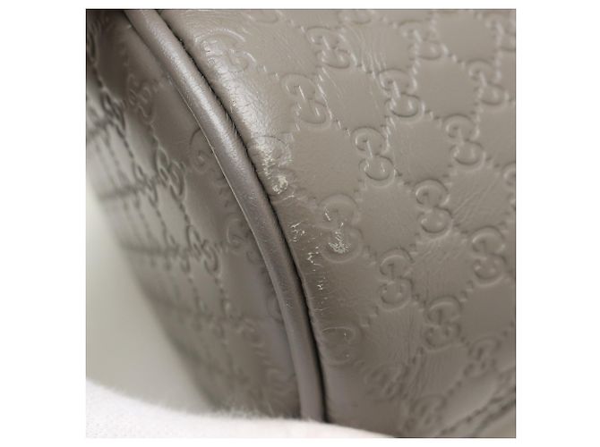 Borsa in pelle Gucci Microguccissima - vista 8