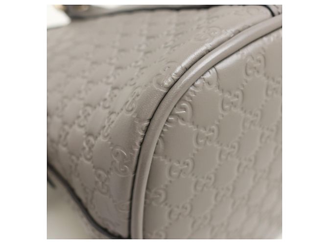 Borsa in pelle Gucci Microguccissima - vista 9