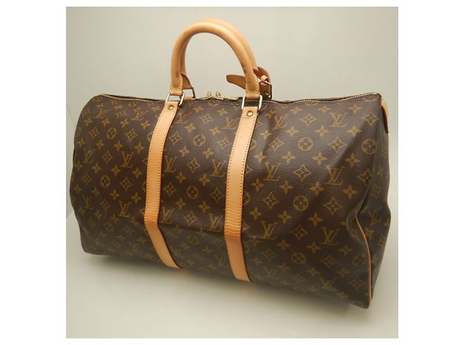 Borsa Boston Louis Vuitton Monogram Keepall 50 - vista 12