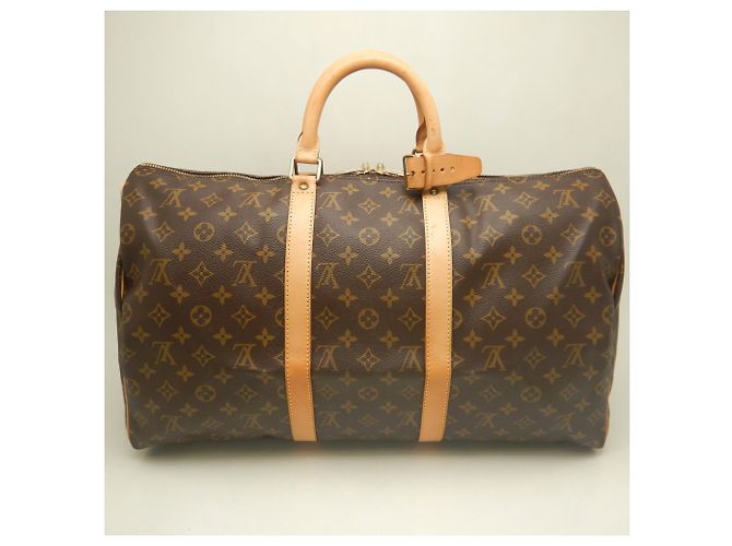 Borsa Boston Louis Vuitton Monogram Keepall 50 - vista 3