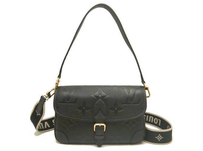 Borsa a tracolla Louis Vuitton Monogram Empreinte Diane NM PM - vista 2