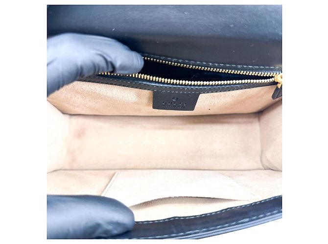 Gucci Sylvie Chain Leather Mini - vista 5