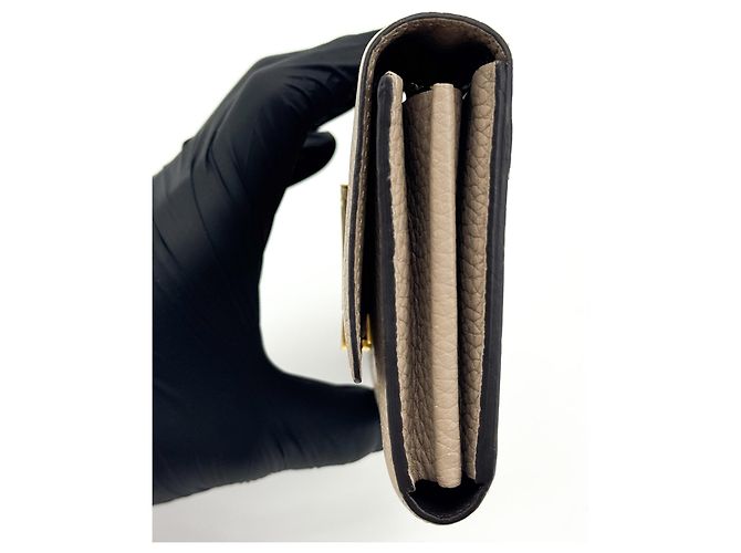 Louis Vuitton Louise Clutch Leather Long - vista 4