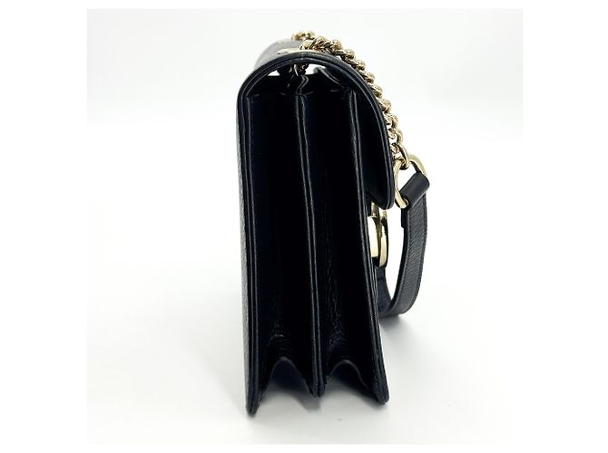 Gucci Interlocking Leather Small - vista 4