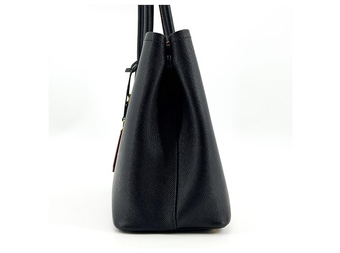 Prada Cuir Double Saffiano Leather Medium - vista 3