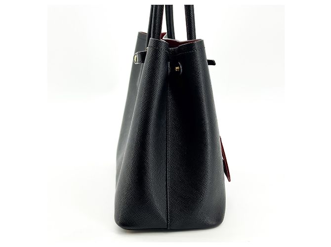 Prada Cuir Double Saffiano Leather Medium - vista 4
