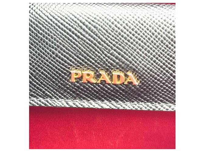 Prada Cuir Double Saffiano Leather Medium - vista 6