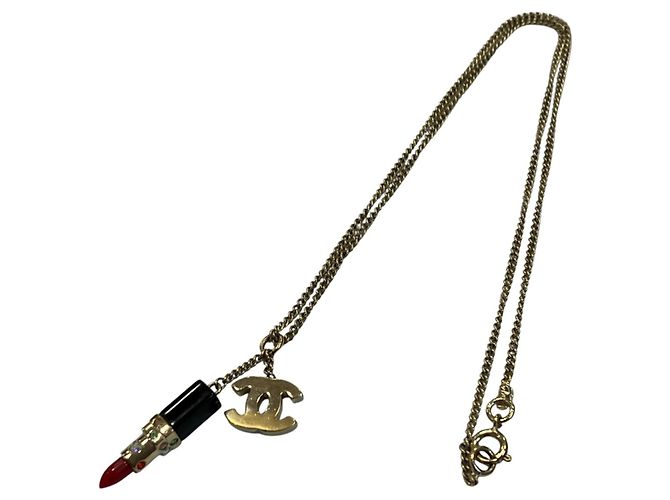 Collana Motif Rossetto Chanel - vista 3