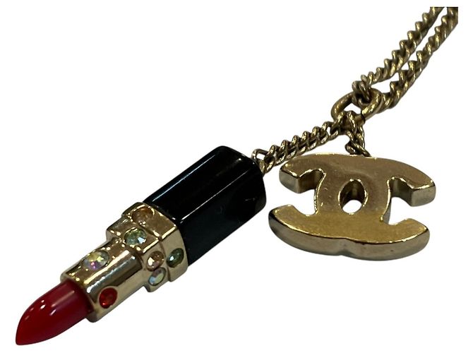 Collana Motif Rossetto Chanel - vista 4