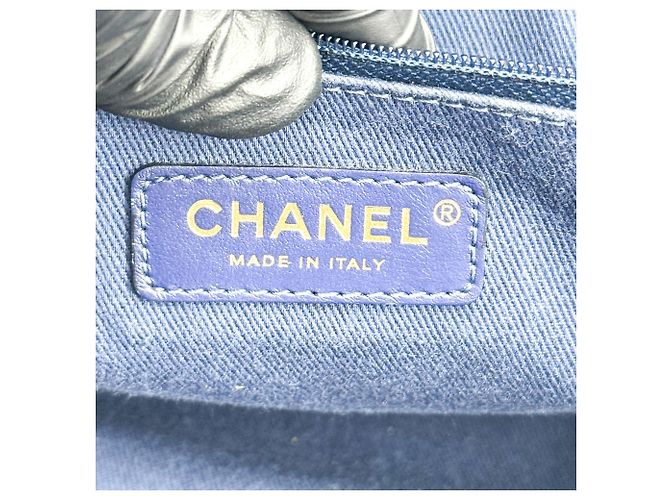 Chanel Deauville Stripe Canvas Large - vista 6