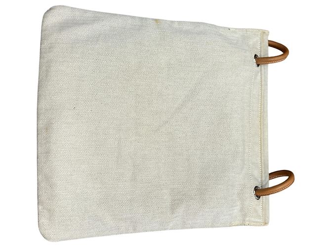 Hermès Borsa a spalla Hermes Aline MM in Avorio - vista 2