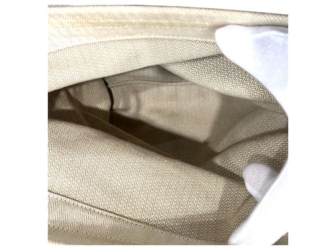 Hermès Borsa a spalla Hermes Aline MM in Avorio - vista 6