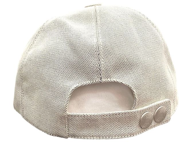 Hermès Cappellino Hermes Gray H ricamato - vista 2
