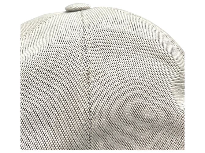 Hermès Cappellino Hermes Gray H ricamato - vista 8