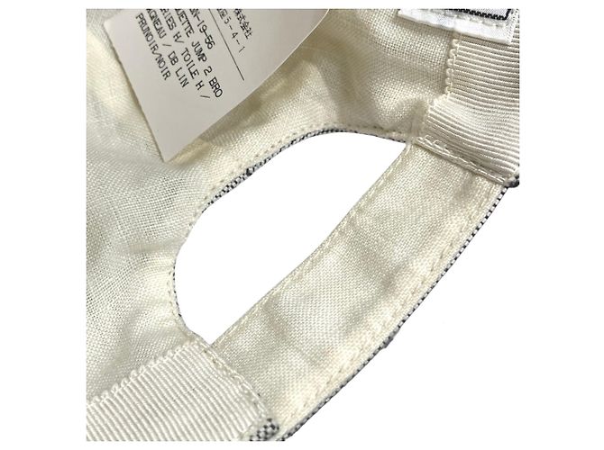 Hermès Cappellino Hermes Gray H ricamato - vista 9