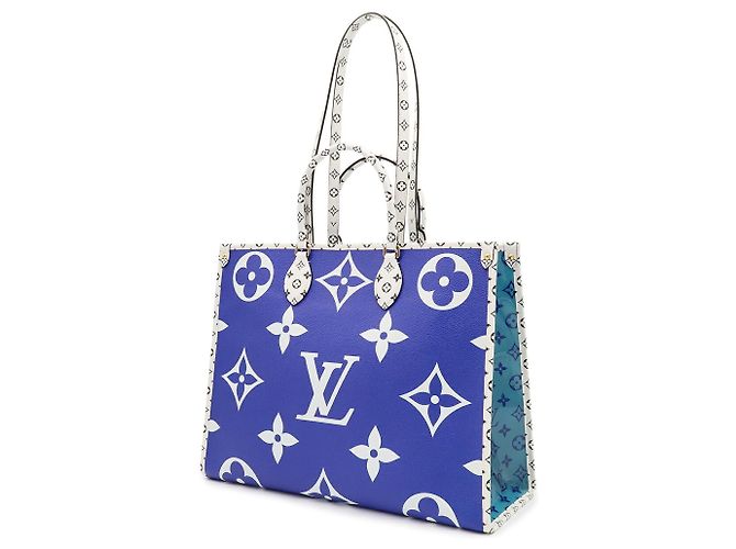 Borsa Tote Louis Vuitton Monogram Jungle Giant OnTheGo GM - vista 3