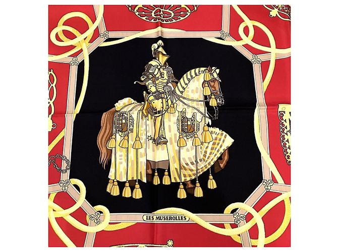 Hermès Pañuelo Hermes Carre 90 con correa de nariz - vista 2