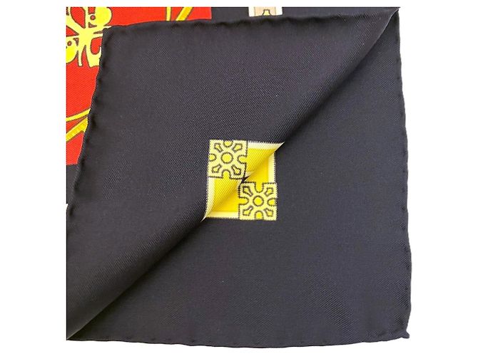 Hermès Pañuelo Hermes Carre 90 con correa de nariz - vista 3