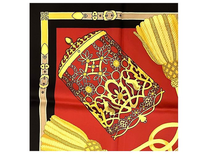 Hermès Pañuelo Hermes Carre 90 con correa de nariz - vista 5