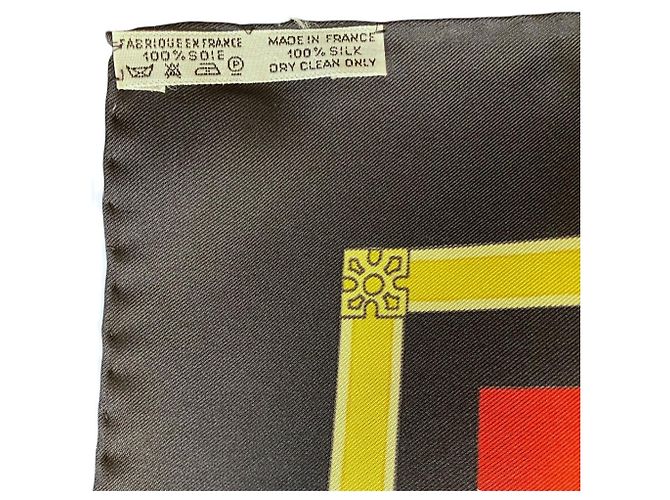 Hermès Pañuelo Hermes Carre 90 con correa de nariz - vista 9