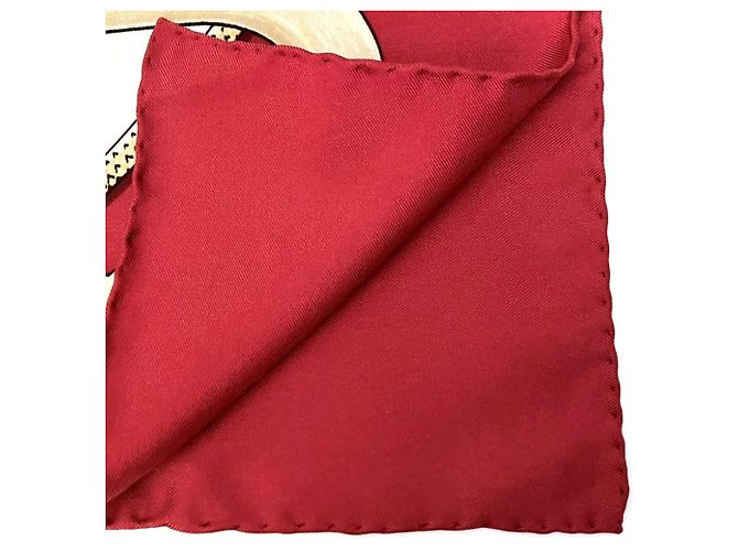 Hermès Foulard Hermes Carré 90 con design a bastoni e canne - vista 3
