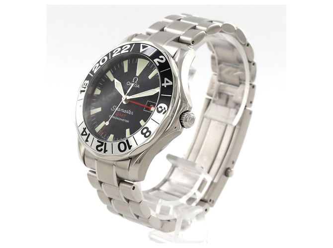 Orologio automatico Omega Seamaster GMT 50 Years - vista 2