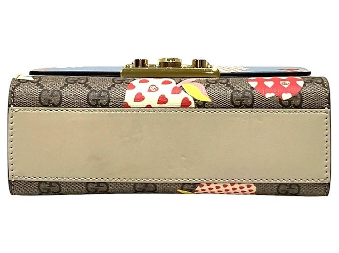 Borsa a spalla Gucci GG Supreme in pelle - vista 3