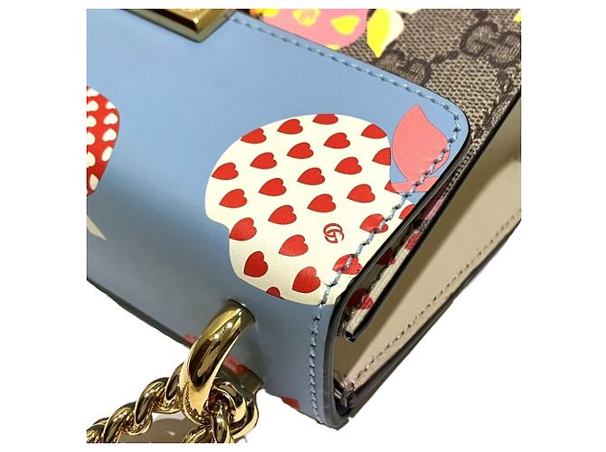 Borsa a spalla Gucci GG Supreme in pelle - vista 7