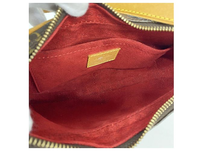 Borsa a tracolla Louis Vuitton Monogram Pochette Croissant - vista 4