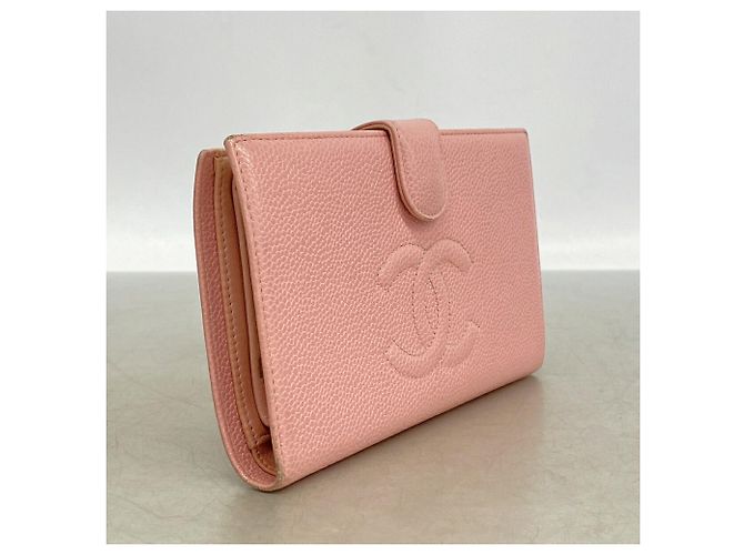 Cartera larga Chanel rosa - vista 2