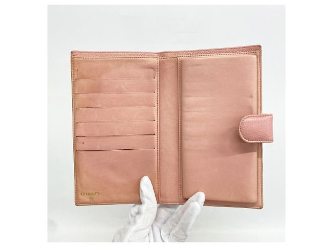 Cartera larga Chanel rosa - vista 3