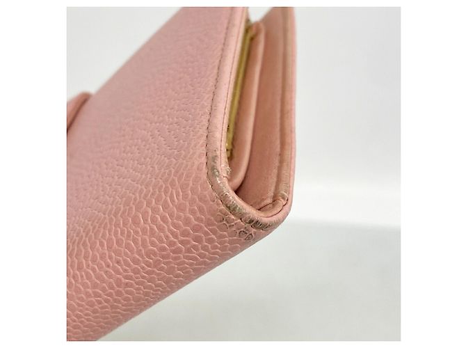 Cartera larga Chanel rosa - vista 5