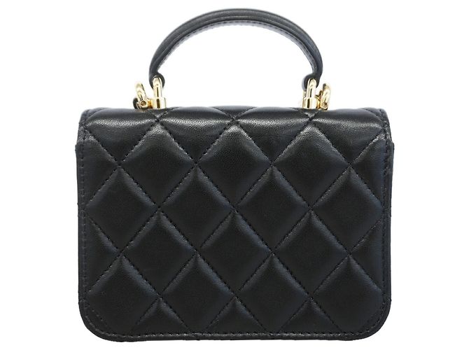 Borsa a spalla Chanel Matelassé con catena - vista 9