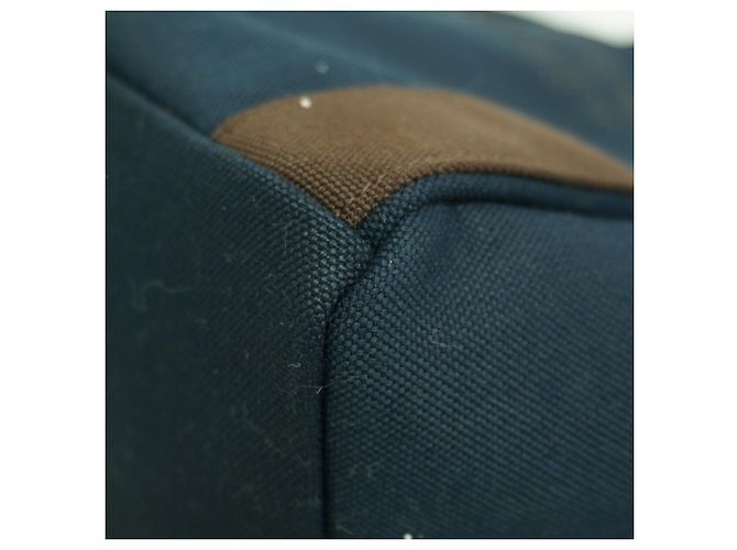Hermès Zaino Hermes Canvas Navy - vista 6