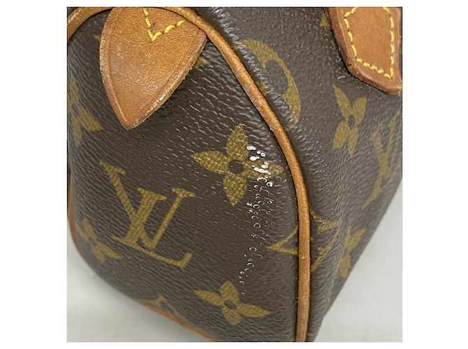 Borsa a mano Louis Vuitton Monogram Mini Speedy - vista 8