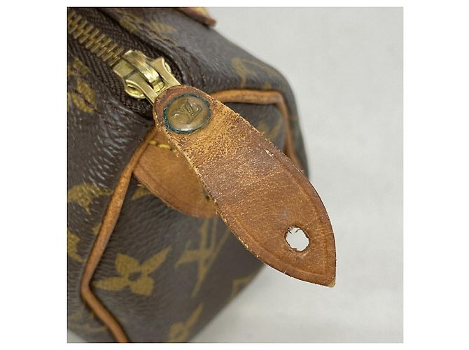 Borsa a mano Louis Vuitton Monogram Mini Speedy - vista 9