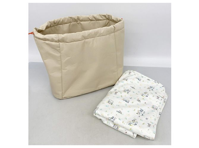 Hermès Hermes Cabriole Toile H Wickeltasche in Navy - Ansicht 10