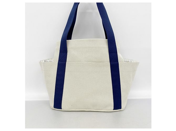 Hermès Hermes Cabriole Toile H Wickeltasche in Navy - Ansicht 11
