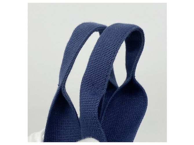 Hermès Hermes Cabriole Toile H Wickeltasche in Navy - Ansicht 7