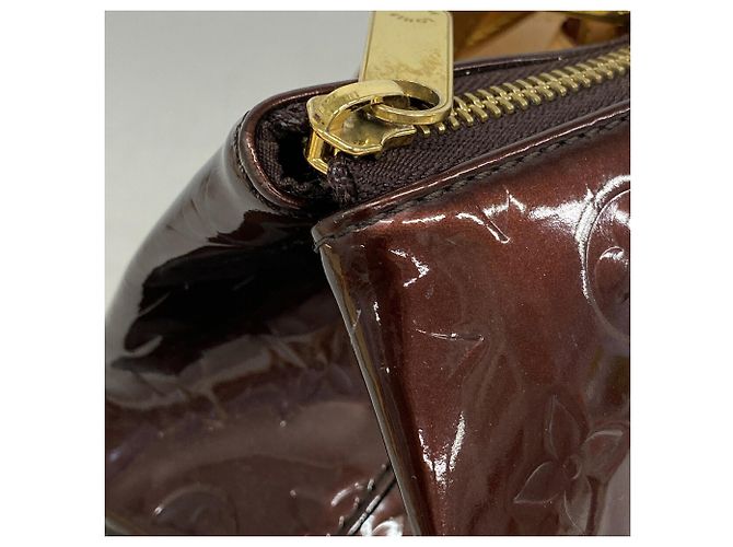 Borsa Louis Vuitton Vernis Rosewood Avenue in Amarante - vista 8