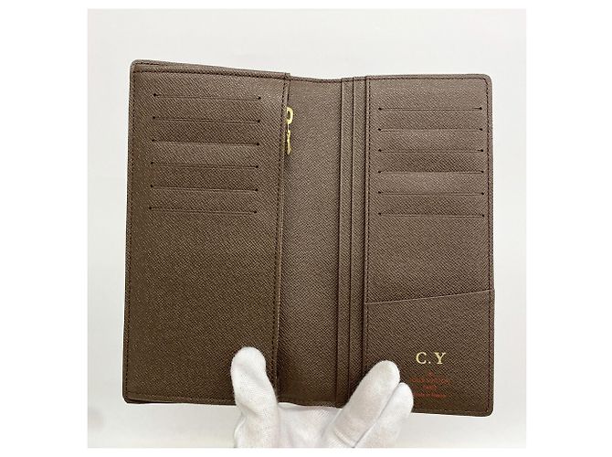 Louis Vuitton Damier Portefeuille Brazza Long Wallet - vista 3