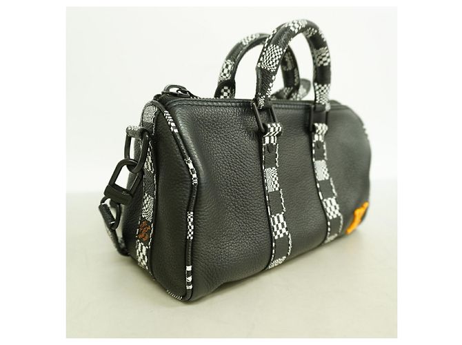Borsa a mano Louis Vuitton Damier Distorted Keepall XS - vista 2