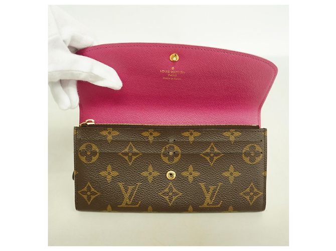 Louis Vuitton Monogram Portefeuille Emilie Long Wallet - vista 10